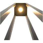 Maytoni Elbe LED Landschaftsbeleuchtung 25W Graphit IP65 Warmweiss