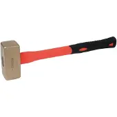 Ks Tools BRONZEplus Fäustel 4000 g, mit Fiberglasstiel