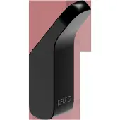 Keuco AVENO Handtuchhaken, verdeckte Befestigung, 14614370000, Farbe: Schwarz Matt