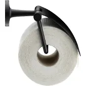 Duravit Starck T Papierrollenhalter, mit Deckel, 0099404600, Farbe: Schwarz Matt