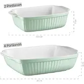 MÄSER Auflaufform "Kitchen Time", grün, Auflaufformen, Auflaufform