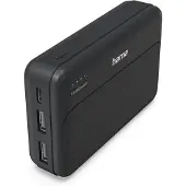 Hama Pocket 10, 10000 mAh, Lithium Polymer (LiPo), Schwarz