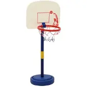 vidaXL Basketballkorb mit Ständer, Ball & Pumpe Verstellbar 90/121 cm