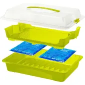 Coppens Cool & Fresh Partybutler, Ideal für Törtchen, Sandwiches, Partywürste und vieles mehr, Farbe: weiß