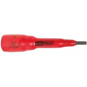 Ks Tools 1/2" Bit-Stecknuss mit Schutzisolierung für Innensechskant-Schrauben - 117.1165
