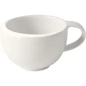 Villeroy & Boch Vorteilset 6 Stück NewMoon Mokka-/Espressoobertasse Premium Porcelain weiß 1042641420