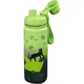 Step by step Edelstahl-Trinkflasche 500ml, Kollektion 2026 Black Cat