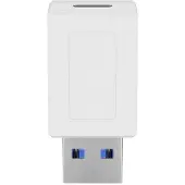 Microconnect USB3.0ACFW, USB A, USB C, 5 Gbit/s, Weiß