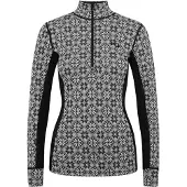 Kari Traa - Women's Rose Half-Zip - Merinounterwäsche Gr M grau