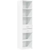 vidaXL Highboard Weiß 45x42,5x185 cm Holzwerkstoff
