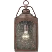 FEISS Elstead Randhurst Außen-Wandleuchte E27 41cm Kupfer-Oxid IP44 Anti-Meerwasser