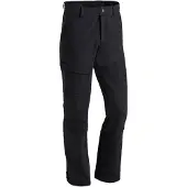 Maier Sports Outdoorhose "Fleeceflex M", Herren, Gr. 58, Normalgrößen, schwarz, 92% Polyester, 8% Elasthan, Hosen Outdoorhose, robuste Herren Winter-Trekkinghose 4-Wege-Stretch