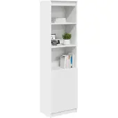 vidaXL Highboard Weiß 50x35x180 cm Holzwerkstoff