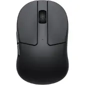 Keychron M4, rechts, Optisch, RF Wireless + Bluetooth + USB Type-C, 30000 DPI, Schwarz