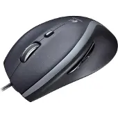 Logitech M500, rechts, Laser, USB Typ-A, 1000 DPI, Schwarz