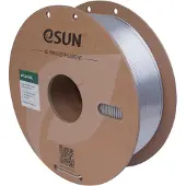 Esun PLA-Silk Silber Filament 1,75 mm, Seidige Textur Glatte Drucke 3D-Filament Für die meisten 3D-Drucker DIY-Kunstwerke 1 kg (2,2 lbs) Spule