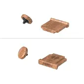 SmallRig 6238 Hot Shoe Cover for FUJIFILM Cameras, Rosewood