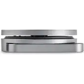 Caso Küchenwaage "3268 Kitchen EcoMate", silber (silberfarben), B:11,5cm H:3,5cm L:11,5cm, Küchenwaagen, Küchenwaage