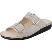 Finn Comfort Lipari Damen Hausschuhe beige Glattleder - Größe: 42