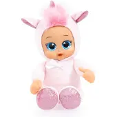 Bayer Design 93001AA Funny Baby Puppe, weicher Körper, 30cm, Rosa