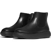 FitFlop IQ-Comff Leather Zip SCHWARZ 39