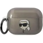 Karl Lagerfeld KKLAP2HNIKTCK AirPods Pro 2 (2022/2023) Hülle schwarz/schwarz Ikonik