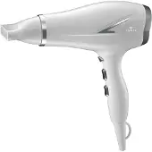 Lentz Profi Haartrockner soft Touch DC Motor 3 Temperaturen 2 Geschwindigkeiten 2100W, weiß