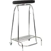 Aps Müllbeutelhalter für Säcke bis 120 Liter, Leichte Bedienung mit Trittmechanismus, Maße (L x B x H): 43 x 59 x 96 cm