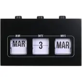 Merkloos Ewigkalender aus Holz und PVC