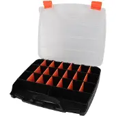 Merkloos Solidchoice – Multifunktionaler Hardware-Aufbewahrungs-Organizer mit transparentem Deckel