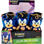 Alltoys Plüsch-Anhänger Sonic Figur, weich und detailliert gearbeitet, 5 verschiedene Modelle