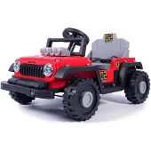Milly Mally Elektrofahrzeug Prime 2-in-1 Elektroauto Rot