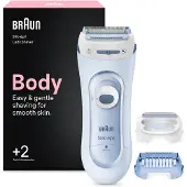 Braun Epilierer Damen Silk·épil, Damenrasierer Elektrisch, LS5160, Blau