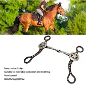 Markenlos Edelstahl-Mundstück 5,3 Inch Öffnung, 7,4 Inch Länge