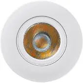 Heitronic LED Einbaustrahler 8,5W in Weiß 720lm schwenkbar IP65