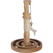 Flamingo KRATZSPIELZEUG KOFTI Jute BRAUN 36x36x54CM