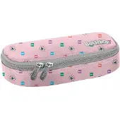 BeUniq Pink Schul-Etui mit Organizer-Funktion