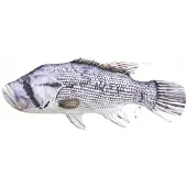 Gaby Plüschtier Fisch Kissen Flussbarsch 80 cm