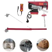 OEM Elektrischer Winden, Funkfernbedienung, 250 kg Tragfähigkeit, Rot