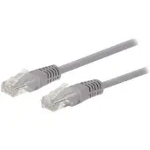 C-TECH Kabel patchcord Cat5e, UTP, šedý, 30m