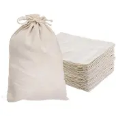 Sonstiges 8 Stück Baumwollbeutel zum Bemalen Jumbo 25x30cm DIY Stoffbeutel mit Zugband