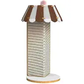 Merkloos Elzusha – Vertikaler Sisal-Kratzbaum für Kätzchen, 55 cm hoch