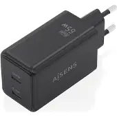 Aisens ASCH-65W2P079-BK, Drinnen, AC, 20 V, Schwarz
