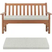 LTPRTZ Gartenkissen Sitzkissen Für Schaukel Fensterbank Essbank Gartentisch 80x40 cm Beige