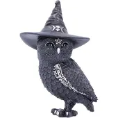 Nemesis Now Cult Cuties Owlocen Figuren 13 Cm Schwarz Schwarz One Size