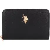 U.S. POLO ASSN. Geldbörse Jones Zip Wallet Black schwarz