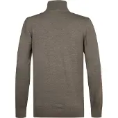 Petrol Industries Rollkragenpullover "Men Knitwear Collar Basi" Pflegeleichter Materialmix mit Baumwollanteil