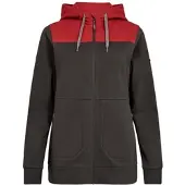 Engel Sweatshirtjacke mit Kapuze Damen 8334-247-7921 Gr. M anthrazit/flame