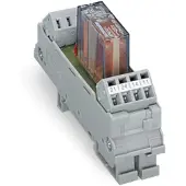 Wago 288-312 Relaismodul,Eingangsnennspannung DC 24 V,2 Wechsler,grau 288312