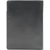 Esquire Geldbörse New Silk Wallet High with Flap Black schwarz